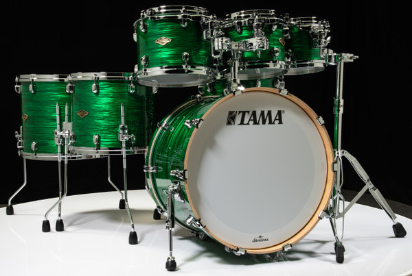Tama Starclassic Walnut/Birch 7pc Drum Set - Jade Silk