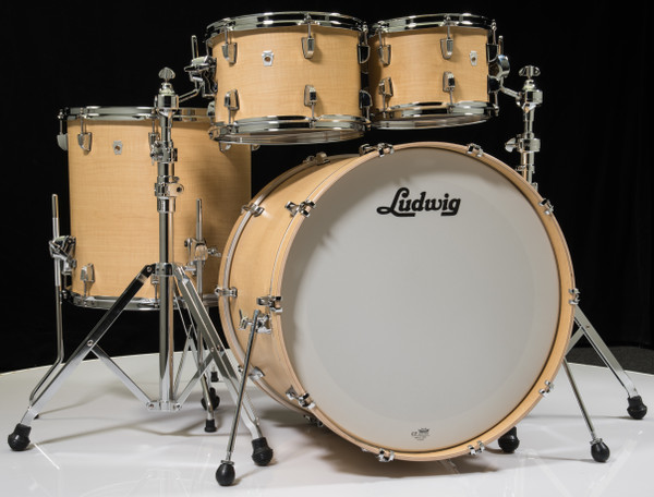 Ludwig Neusonic 4pc Shell Pack - Sugar Maple 10/12/16/22
