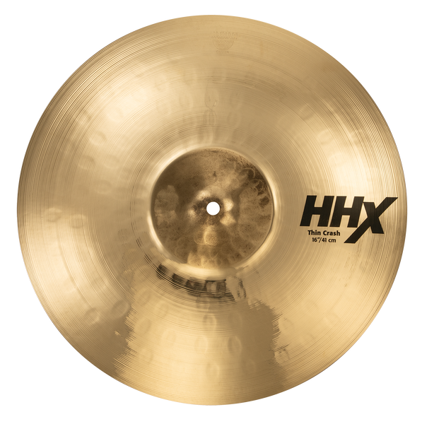 Sabian Cymbals 16" HHX Thin Crash Brilliant