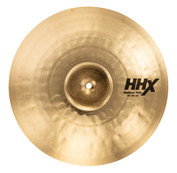 Sabian Cymbals 15" HHX Medium Hats Brilliant