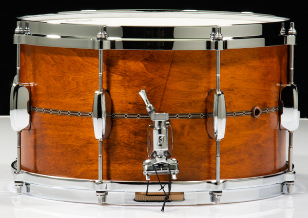 Tama Star Maple 8x14 Snare - Satin Amber Gold