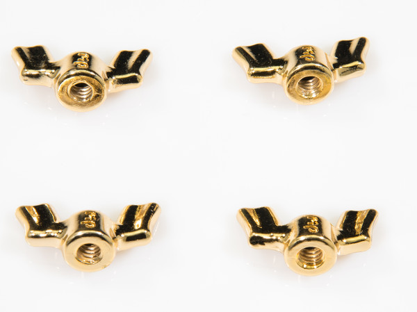 DW Wing Nut HH Seat 4pk Gold
