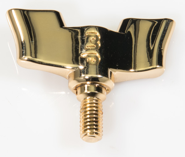 DW 6mm Wing Screw for Clutch 4pk Gold