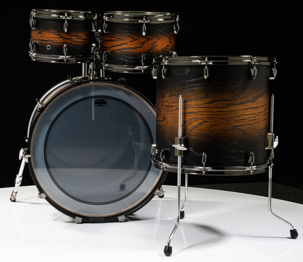 Yamaha Live Custom Hybrid Oak 4pc Shell Pack - Uzu Earth Sunburst