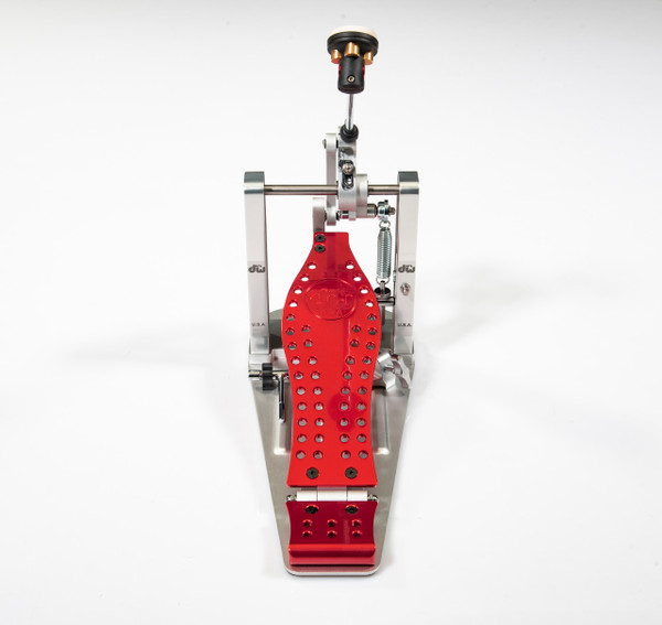 DW USA Machined Direct Drive Single Pedal - Special Edition Red (DWCPMDD-RD)