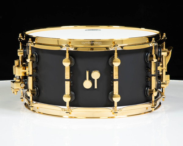 Sonor SQ2 14x7 Beech Snare Drum w/ Gold HW - Dark Satin