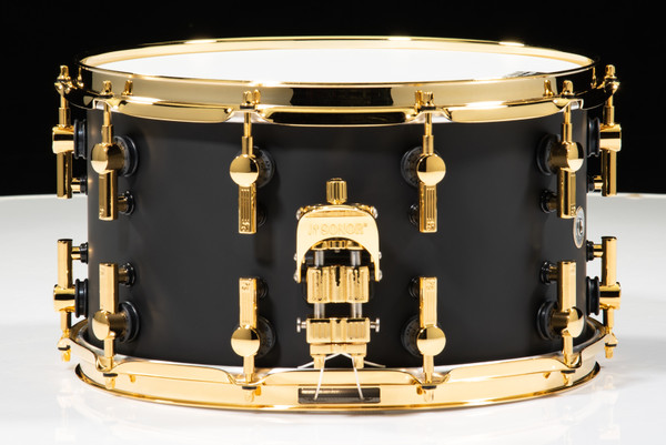 Sonor SQ2 14x8 Birch Snare Drum w/ Gold HW - Dark Satin