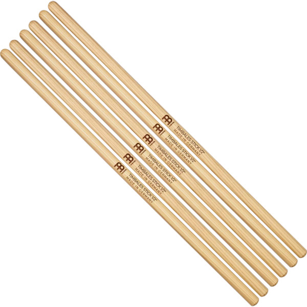Meinl Timbale Sticks, 1/2", 3 Pairs (6 sticks) (SB119-3)