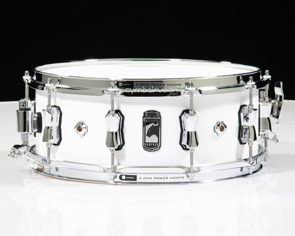 Mapex Black Panther Venom 14x5.5 Snare Drum - Arctic White