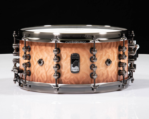 Mapex Black Panther Design Lab Versatus 14x6.5 Snare Drum - Peach Burl Burst