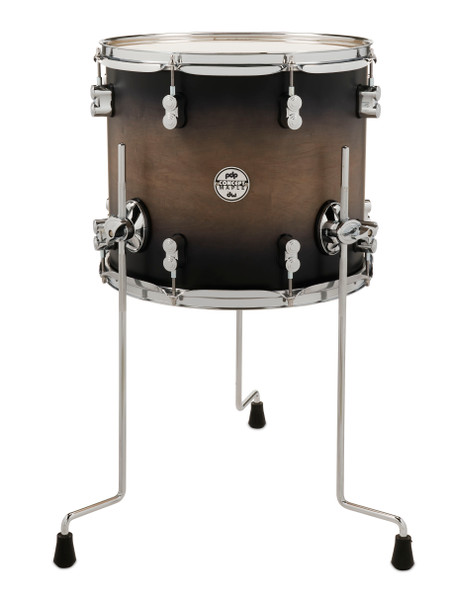 PDP Concept Maple 12x14 Tom - Satin Charcoal Burst (PDCM1214TTSCB)