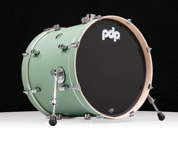 PDP Concept Maple 18x22 Bass Drum - Satin Seafoam (PDCM1822KKSF)