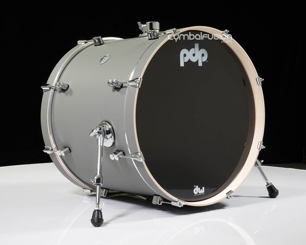 PDP Concept Maple 18x22 Bass Drum - Satin Pewter