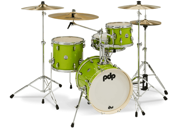 PDP New Yorker 4pc Kit - Electric Green Sparkle