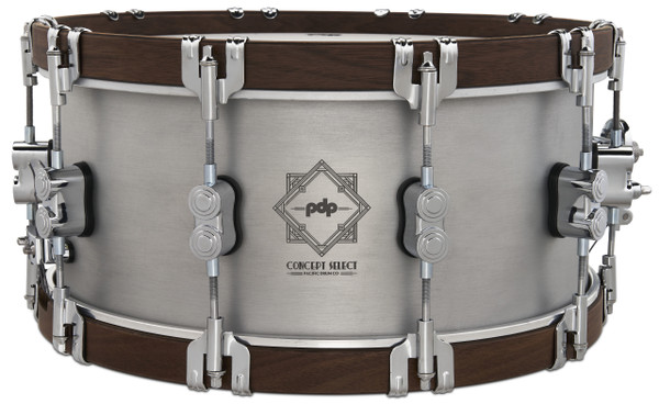 PDP Concept Select 6.5x14 Snare - 3mm Aluminium (PDSN6514CSAL)