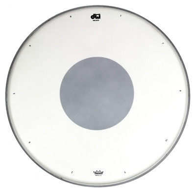 DW Coated Reverse Dot Snare Head w/ Tuning Sequence 10 Lug - 14"