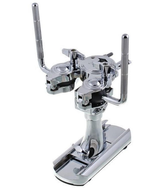 DW Bass Drum Double Tom Mount Nickel