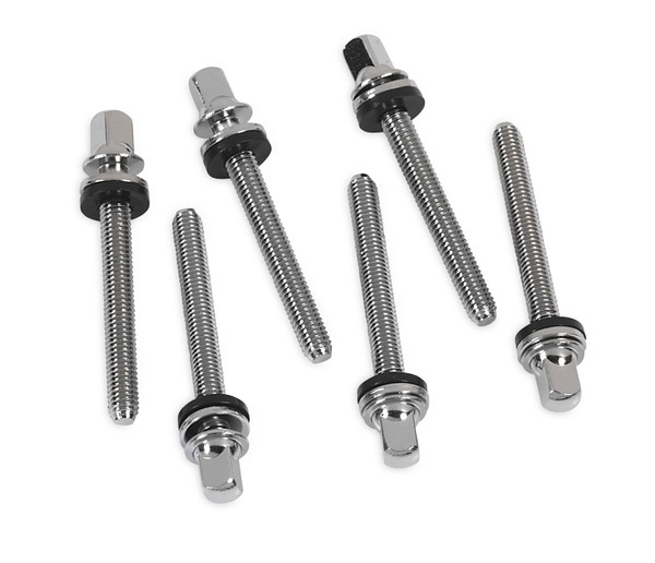 DW Chrome Tension Rods M5-.8x 1.65 in (6pk) (DWSM165C)