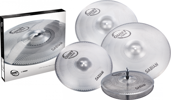 Sabian Quiet Tone Practice Cymbals Pack 14/16/18/20