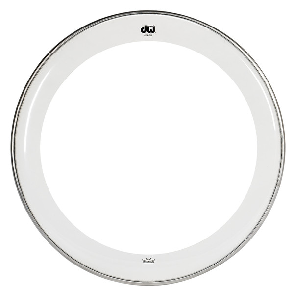 DW Coated Dot/Clear Edge Drum Head - 13" (DRDHCD13)