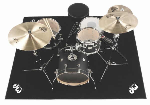 DW Large Drum Rug with Logos