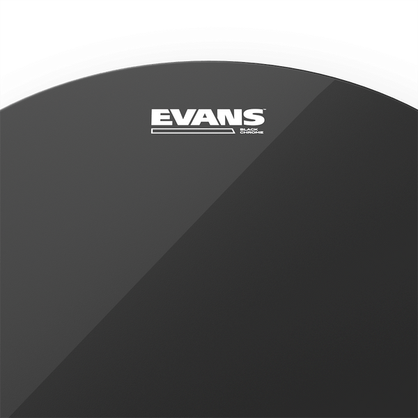 Evans Black Chrome Drum Head - 12"
