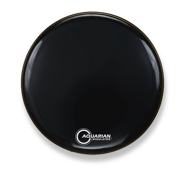 Aquarian Regulator Black Reso BD Head w/ Muffle Ring - 22"