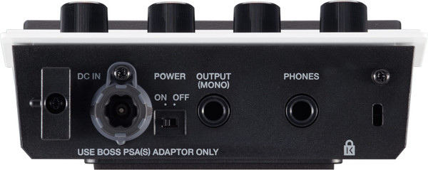SPD-1P rear view with inputs and outputs