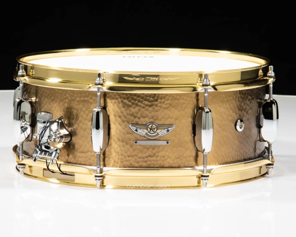Tama Star Reserve Hand Hammered Brass Snare 5.5x14 Snare Drum