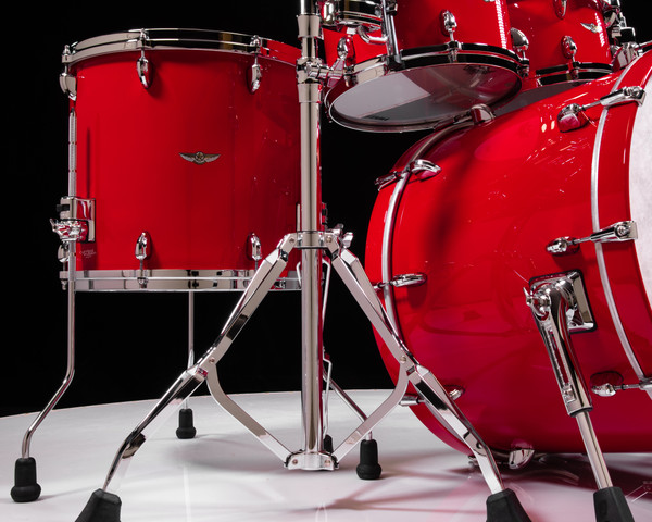 Tama Star Walnut 4pc Solid Candy Red Shell Pack 10/12/16/22