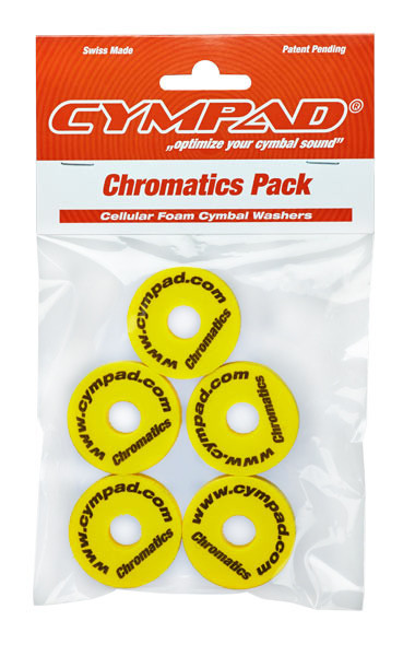 CYMPAD Chromatics Set 40/15mm Yellow (5-pieces) Crash