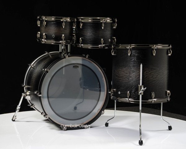 Yamaha Live Custom Hybrid Oak 4pc Shell Pack - Uzu Charcoal Sunburst LH2F40UCS