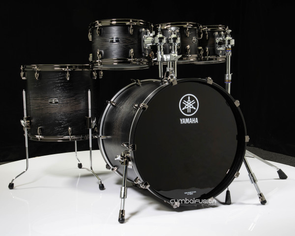 Yamaha Live Custom Hybrid Oak 5pc Shell Pack - Uzu Charcoal Sunburst LH2F40UCS-8