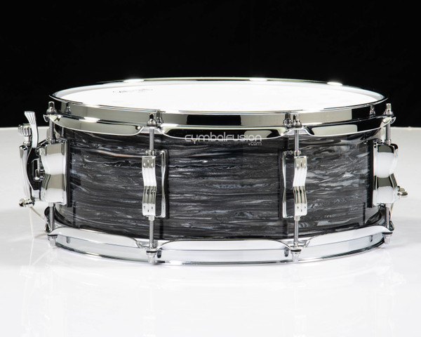 Ludwig Legacy Mahogany Jazz Fest 5.5x14 Snare - Vintage Black Oyster