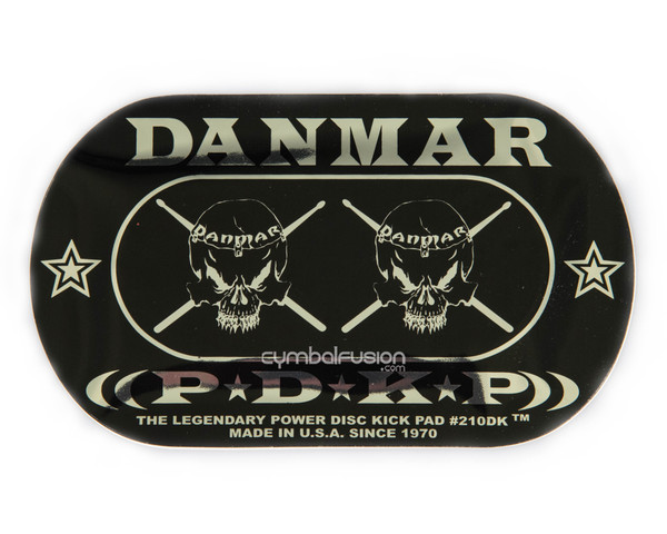 Danmar Double Bass Drum Impact Pad - Skull