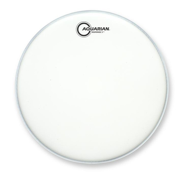 Aquarian Response 2 White Texture Coated 10" Drum Head