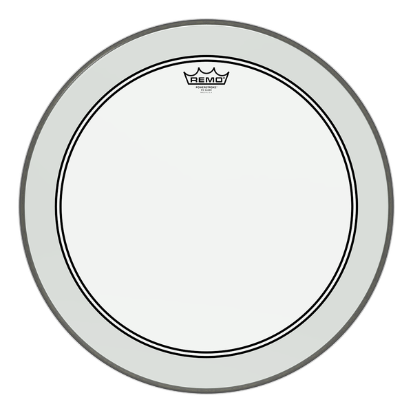 Remo Powerstroke P3 Clear 24" Drum Head