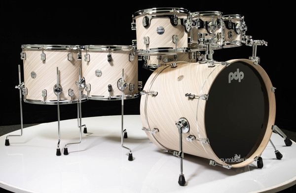 PDP Concept Series Maple 7pc  Shell Pack- Twisted Ivory