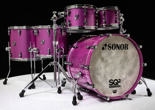 Sonor SQ2 5pc Beech Kit - Bright Violet Sparkle