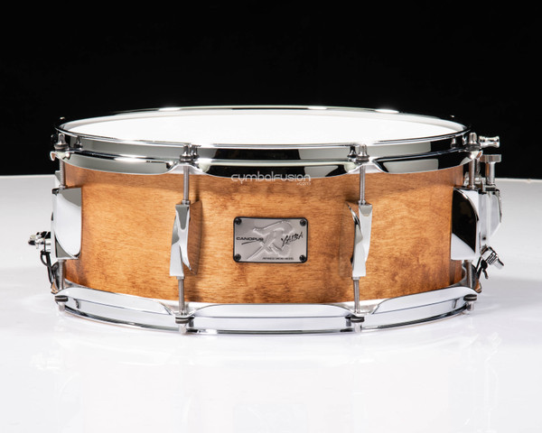 Canopus Yaiba 5.5x14 Birch Snare Drum - Antique Natural Matte Lacquer