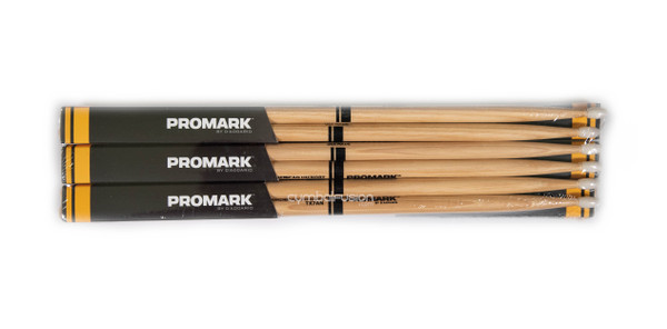 Promark Hickory 7A Nylon Tip 6-pack