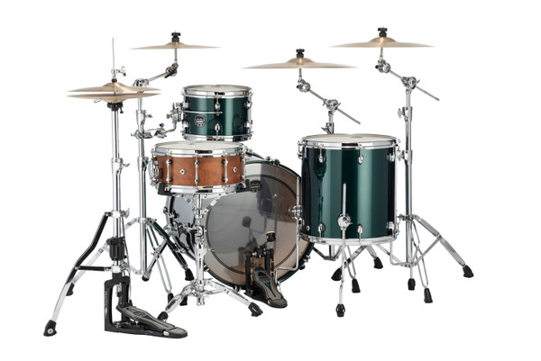 Mapex Saturn Evolution Hybrid Organic 3pc Rock Kit - Brunswick Green