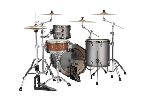 Mapex Saturn Evolution Hybrid Organic 3pc Rock Kit - Gun Metal Gray