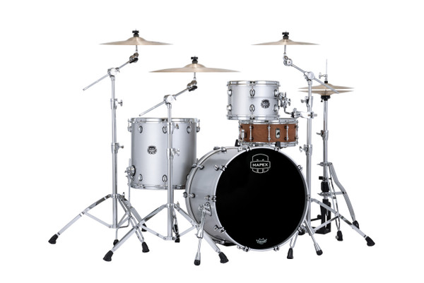 Mapex Saturn Evolution Hybrid Organic 3pc Rock Kit - Iridium Silver