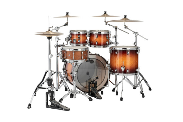 Mapex Saturn Evolution Rock 4-Piece Shell Pack Without Snare - Exotic Sunburst