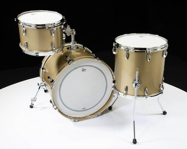 Gretsch USA Custom 3pc Gold Mist 12/14/20