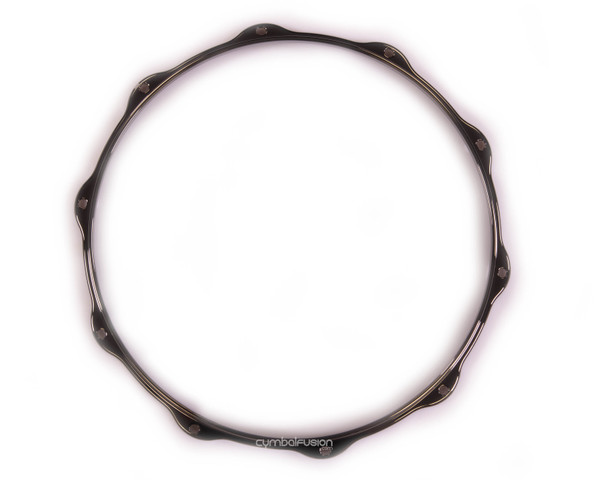 Sonor 14" Hella Hoop Snare Side - Black Chrome