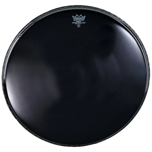 Remo 24" Powerstroke P3 Ebony Bass Drum Head (P3-1024-ES-)