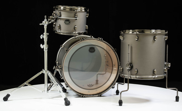 Mapex Saturn Evolution Birch/Walnut 3pc Kit - Gun Metal Gray