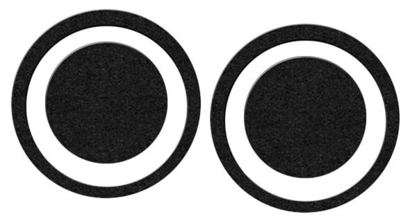 DW Black Eye Impact Pad Pair